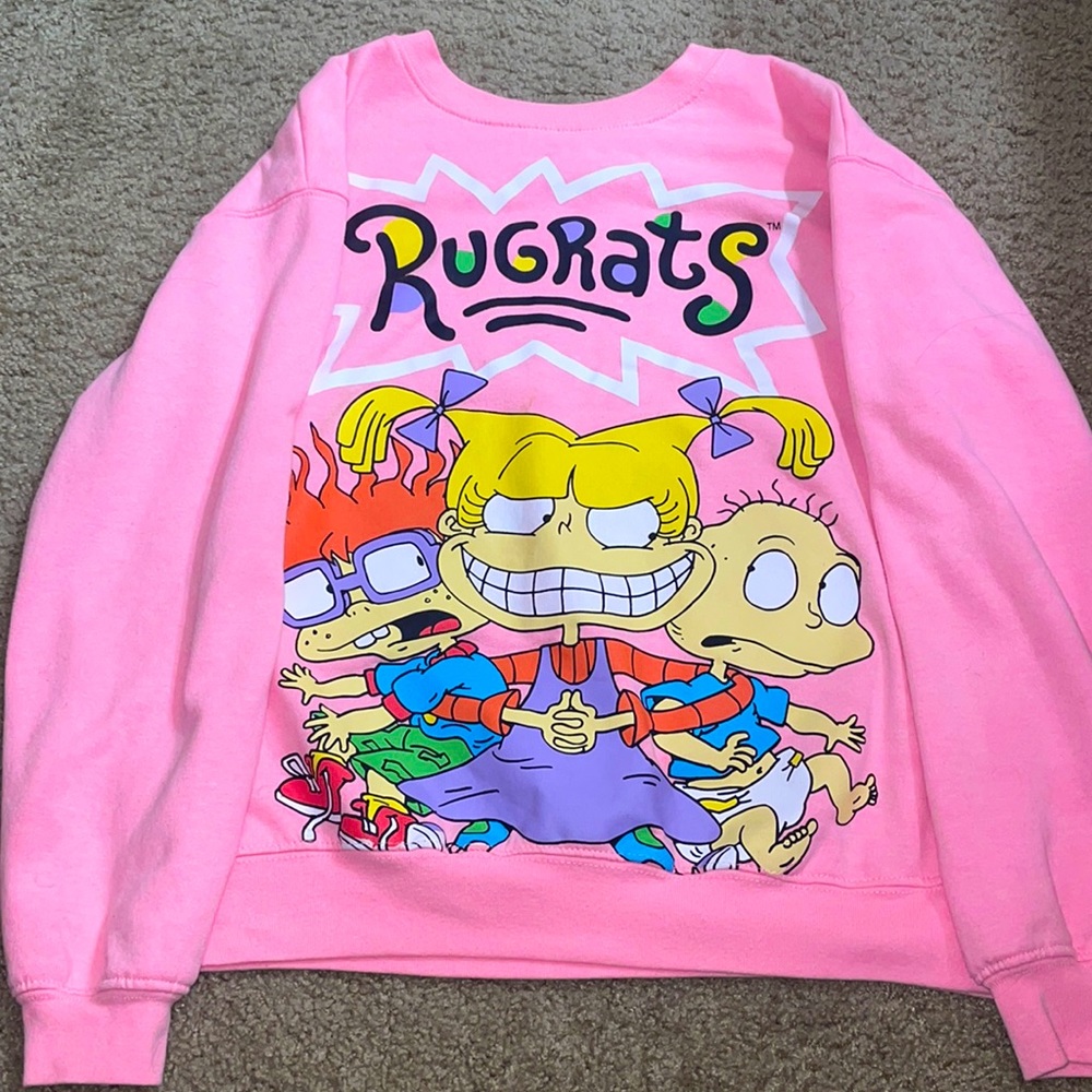 Woman’s Nickelodeon rug rats pull over size medium